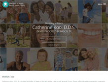 Tablet Screenshot of dentistryinfrisco.com